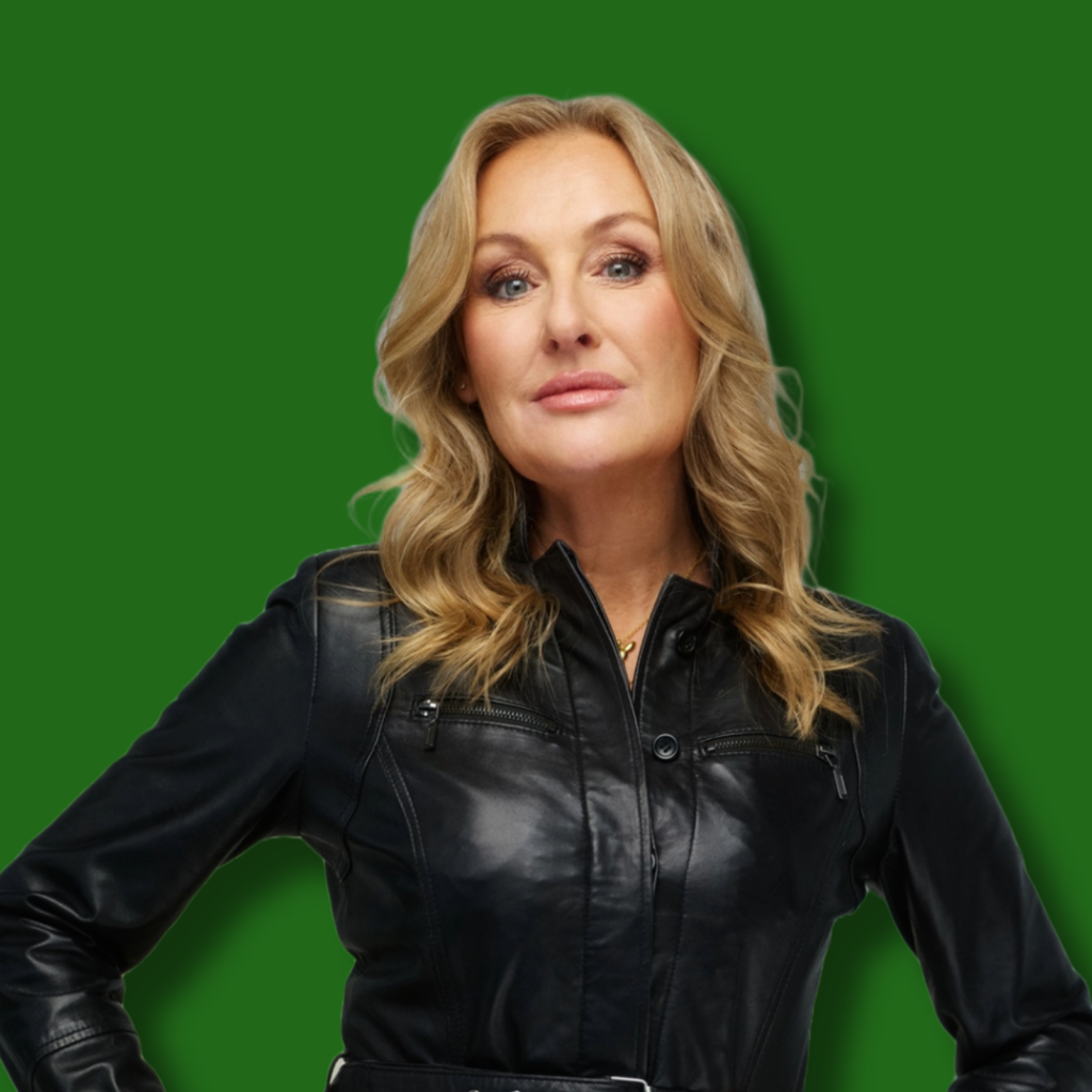 MacDowall Jessica on green background